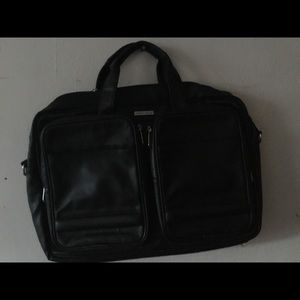 Leather briefcase